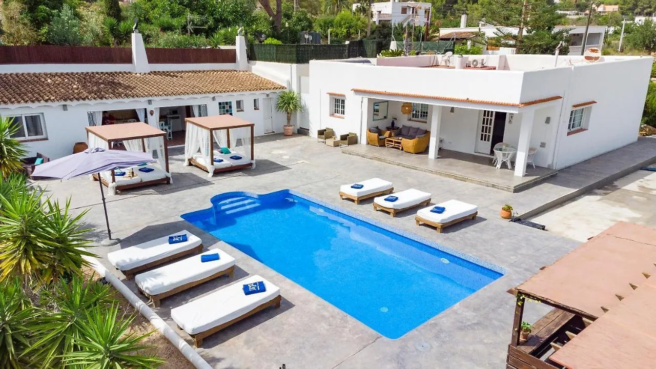 Villa In Ibiza Town With Private Pool, Sleeps 10 Sant Rafel de sa Creu